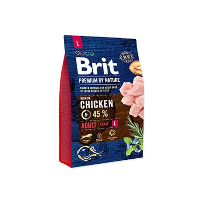 Obrázek BRIT Premium by Nature Adult (L) 3kg