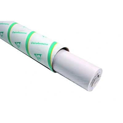 Obrázek Clairefontaine 975072C Rolle Transparentpapier, 40/45g, 0,90 x 20m, ideal für technische Zeichnen, 1