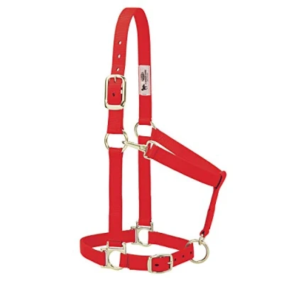 Obrázek Weaver Leather Basic Adjustable Halter, červená