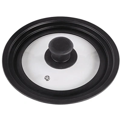 Obrázek Xavax Univerzální poklice (poklice s průměrem 16, 18 a 20 cm, na hrnec parní dírkou, odstupňovaný design okrajů, silikonový kroužek sklo, vhodné do myčky)