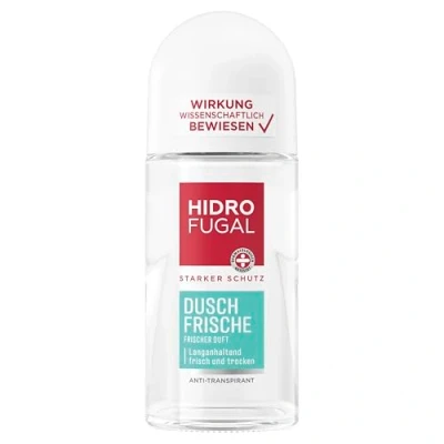 Obrázek Hidrofugal Sprchový gel Roll on (50 ml), silná antiperspirant ochrana s příjemnou svěží vůní, deodorant pro silnou ochranu bez etylalkoholu