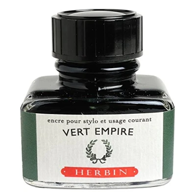 Obrázek J.Herbin 13039T inkoust do plniva, 30 ml, vavřínová zelená