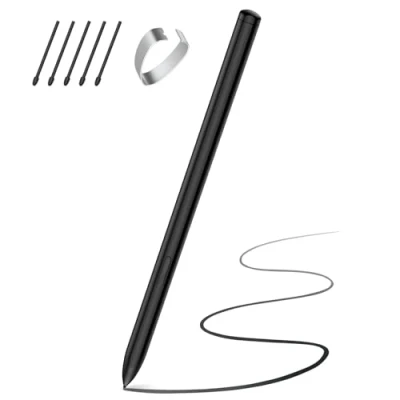 Obrázek TiMOVO Magnetické pero EMR kompatibilní s Remarkable 2 gumou, digitální pro citlivostí na tlak 4096, odstranění dlaně Remarkable/Galaxy/Kindle Scribe