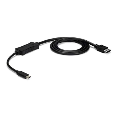 Obrázek StarTech.com USB C na eSATA kabel Pro externí úložná zařízení s HDD / SDD ODD 3.0 (5Gbit/s) 1m
