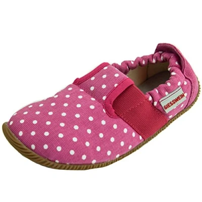 Obrázek Giesswein Unisex dětské Silz Slim Fit ploché domácí boty, malinová