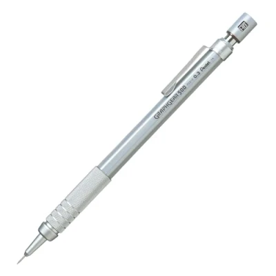 Obrázek Pentel GraphGear500 PG513 mechanická tužka s kovovou úchopnou zónou, 0,3 mm, stupeň tvrdosti HB (1 kus)