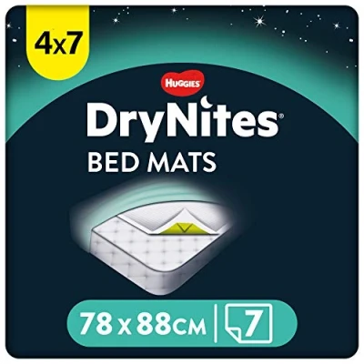 Obrázek Drynites Huggies Bed Mats, ložní vložky, 4er Pack