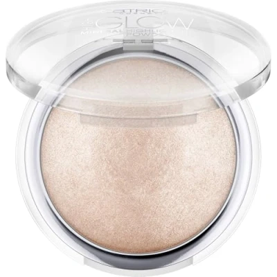 Obrázek Catrice High Glow Mineral Highlighting Powder, Highlighter, č. 010, Nude, třpytivé, pro suchou pokožku, problematickou pleť, smíšenou veganský, bez oleje, parfemace, alkoholu,