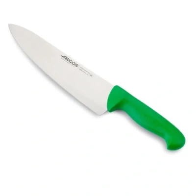 Obrázek Arcos Serie 2900 Kochmesser Klinge Nitrum Edelstahl 250 mm HandGriff Polypropylen Farbe Grün