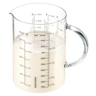 Obrázek Tescoma Skleněná odměrka Delicia 1000 ml, žáruvzdorné borosilikátové sklo
