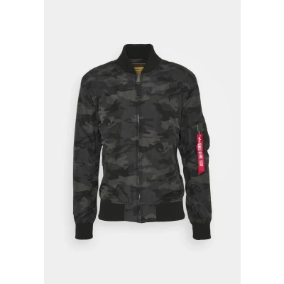 Obrázek Alpha Industries CAMO Bomber bunda, Muži, Velikost: Small, Black