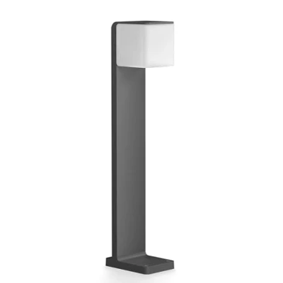 Obrázek Steinel Connect LED osvětlení sloupu GL 80 SC, chytré zahradní svítidlo, hlásič pohybu, stmívatelné, propojitelné přes aplikaci, spínací hodiny, 3000 K, 9,1 W, antracit