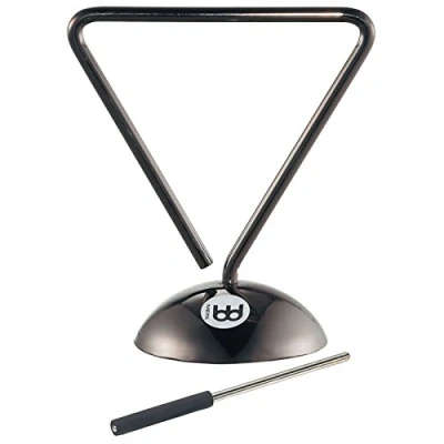 Obrázek Meinl Percussion Bill Saragosa Triangel Artist Series Zvukový trojúhelník s tekutinou včetně kovové paličky ocel, černá (TRIL)