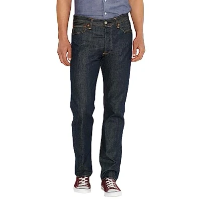Obrázek Levi&#039;s Pánské 501 Original Fit Jeans, One Wash