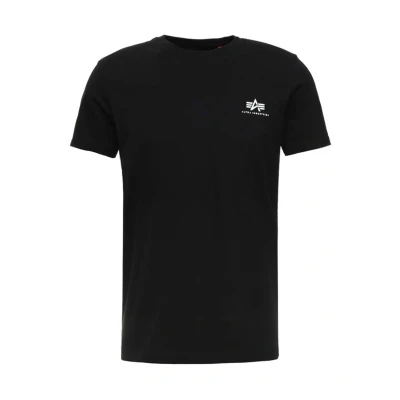 Obrázek Alpha Industries Small LOGO Jednoduché tričko, Muži, Velikost: XS, Black