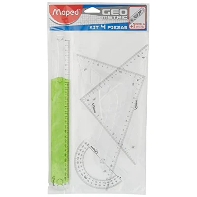 Obrázek MAPED 3154142278357 Geometriekit 4 mit 1 Lineal