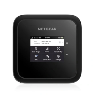 Obrázek NETGEAR Nighthawk M6 (MR6150), 5G Router Sim Karte WiFi 6, Tragbarer LTE Modem Router, Mobiler WLAN Karten für zu Hause, 4G/5G Hotspot, Ultraschnell, bis 2.5 GBit/s