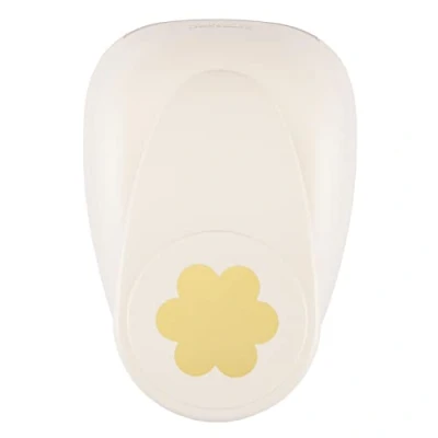 Obrázek Vaessen Creative 21439 001 děrovačka Super Jumbo květina 7,5 cm, kov, plast, fialová, 15,1 x 10,9 8,5 cm