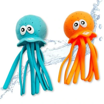 Obrázek Schildkröt® Octo Buddies, vodní zvířata s efektem bomby, hračky pro děti od 3 let, ideální bazén, koupaliště, vanu