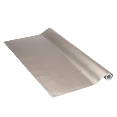 Obrázek Venilia Lepicí fólie niklový kovový vzhled industriální 45 cm x 1,5 m, tloušťka 160 μ samolepicí nábytková fólie, dekorační tapeta, kuchyňská PVC bez ftalátů Made in EU