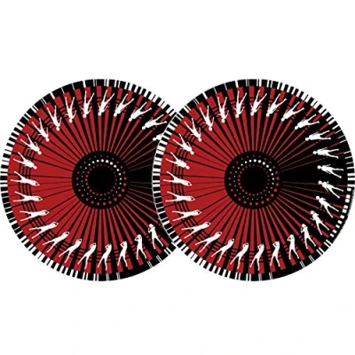 Obrázek Zomo Dance Red (Twin Pack) Slipmat