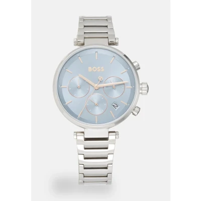 Obrázek BOSS Majesty Sport Hodinky se stopkami silvercoloured/blue, Ženy, Velikost: One Size, Silver coloured/blue
