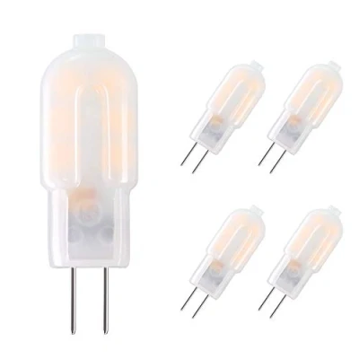 Obrázek Vicloon G4 LED žárovky, [5 ks V balení] žárovka drhnutí miska 12 AC/DC, 2 W nahrazuje 15W halogenové žárovky/teplá bílá 3000 K/nestmívatelný úhel vyzařování