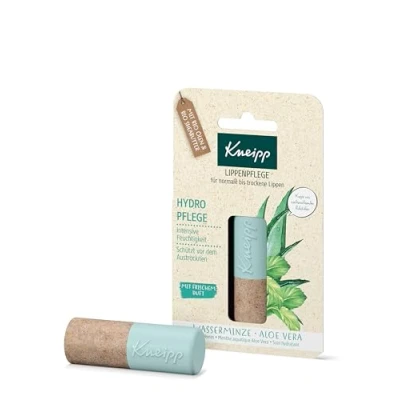 Obrázek Kneipp Péče o rty vodní máta a Aloe Vera Hydro, 4,7 g (1 balení)