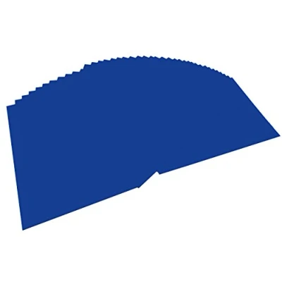 Obrázek folia 6436 hliněný papír ultramarýn, DIN A4, 130 g/m2, 100 listů pro kreativní tvoření a tvorbu karet, obrázků do oken scrapbooking