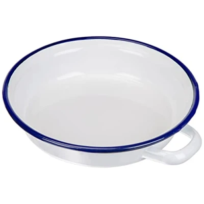 Obrázek IBILI Plato HUEVOS Blanco 18 cm, nerezová ocel, bílá/modrá, centimetrů cm