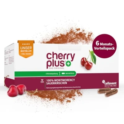 Obrázek US Montmorency tobolky kyselé třešně vysoce dávkovaný extrakt z višně 55 000 mg v denní dávce Cherry PLUS