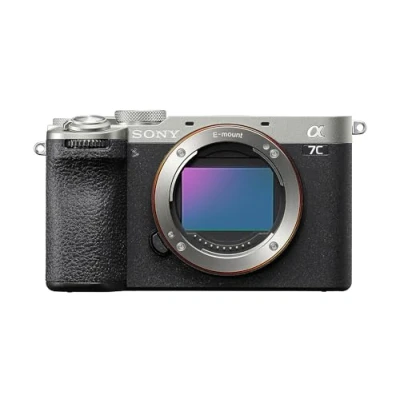 Obrázek Sony Alpha 7C II Bezzrcadlový plnoformátový fotoaparát (kompaktní, 33 MP, automatické ostření v reálném čase, 10 BPS, 4K video, sklopná LCD dotyková obrazovka) stříbrná/černá