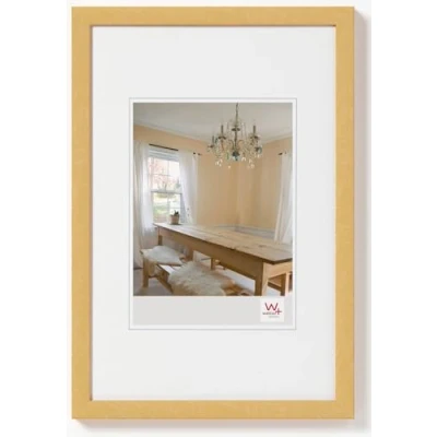 Obrázek walther design Fotorámeček zlatý 9 x 13 cm Peppers dřevěný rám BP913G