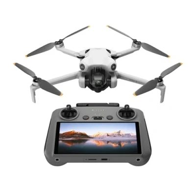 Obrázek DJI mini 4 pro (DJI RC 2 dálkové ovládání), skládací dron s kamerou 4K dospělé, méně než 249 g, doba letu 34 minut, přenos videa 20 km, všesměrové rozpoznání obrazu, třída C0