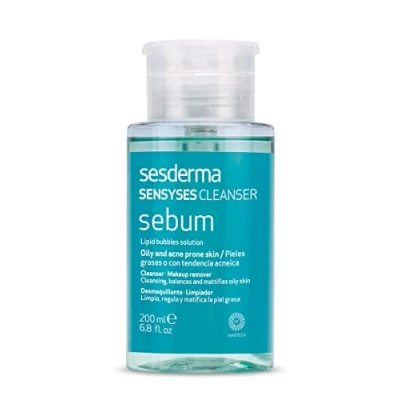 Obrázek Sesderma Sensyses Cleanser Sebum odstraňovač make upu, 200 ml