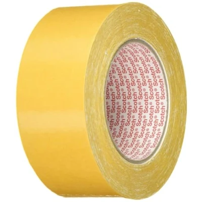 Obrázek 3M Oboustranná lepicí páska 9191 v bílé 50 mm x 25 m pro lepení různých materiálů a textilií balení 1 ks