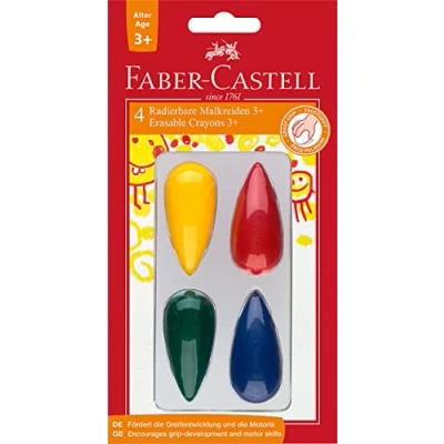 Obrázek FABER CASTELL 120405 malířská křída ve tvaru hrušky, od 3 let, tříděné