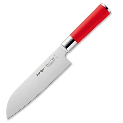 Obrázek F. DICK Santoku, kuchyňský nůž, Red Spirit (nůž s čepelí 18 cm, X55CrMo14 ocel, nerezový, 56 HRC) 8174218