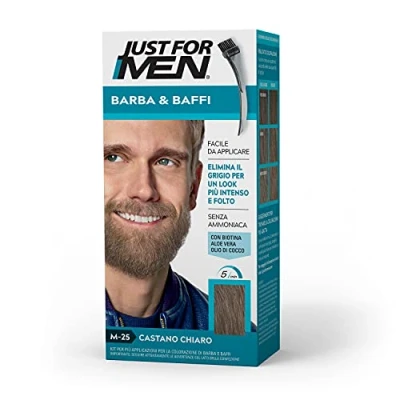 Obrázek Just for Men, Vousy a knír M25 Castano Chiaro