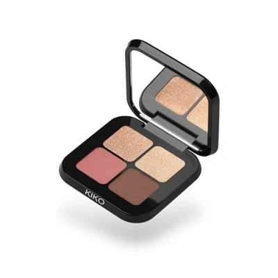 Obrázek KIKO paleta očních stínů Milano Bright Quartet 02 se 4 zapečenými očními stíny pro suché a mokré použití