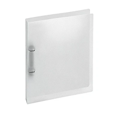 Obrázek VELOFLEX 1145290 kroužkový pořadač Crystal, pořadač, DIN A4, 255 x 315 28 mm, 2kroužková mechanika, transparentní