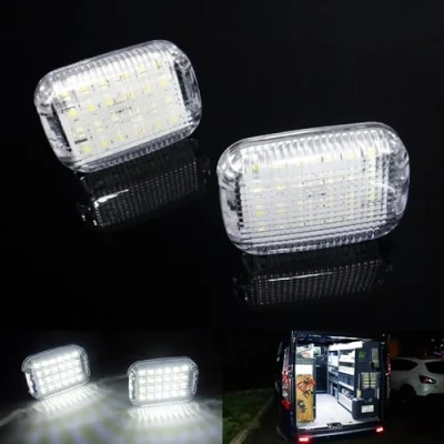 Obrázek 2 x LED osvětlení interiéru bílé Canbus pro Transit MK8 Tourneo Custom Courier Connect od roku 2013