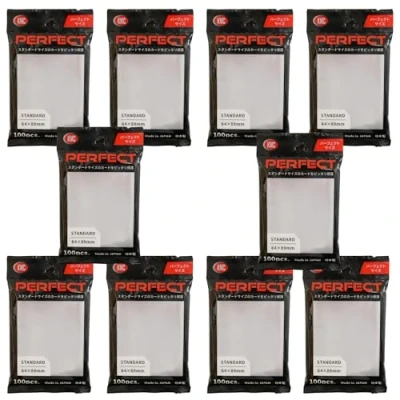 Obrázek KMC 100 Karte Barriere Perfekte Größe (10 Packungen/Gesamt 1000)