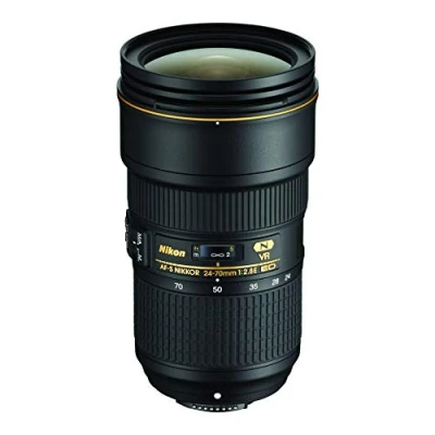 Obrázek Nikon 20052 AF S Nikkor 24 70mm 1:2.8E ED VR objektiv (82 mm závit filtru) pro F bajonet černý