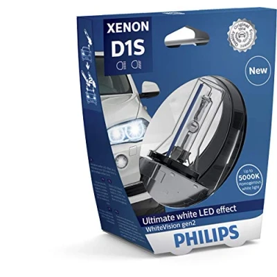 Obrázek Xenonová žárovka do světlometů Philips 85415WHV2S1 WhiteVision D1S Gen2, samostatný blistr
