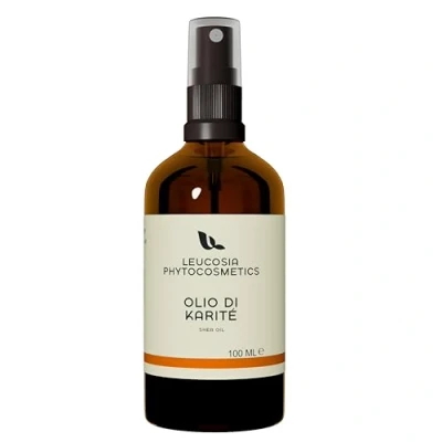 Obrázek Shea Oil Leucosia čistý bio bambucké máslo éterický olej pro suchou pokožku a vlasy 100% přírodní Moisture, hydratační 100 ml