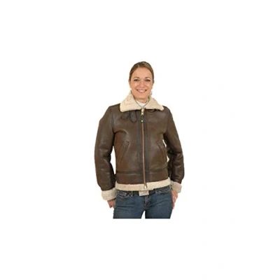 Obrázek Schott NYC Dámská bunda, Hnědá (Brown 80), s