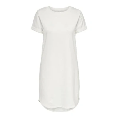 Obrázek JdY Dámské šaty Jdyivy Life S/S Dress JRS Noos, Bílá (cloud dancer)