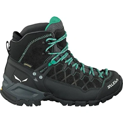 Obrázek Salewa Dámské Ws Alp Trainer Mid GTX trekingové &amp; turistické boty, Black Out Agata