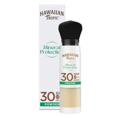 Obrázek Hawaiian Tropic Mineral Protection Powder Brush LSF 30 UVA + UVB